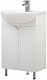 Corozo Мебель для ванной Сириус 55 белая – фотография-17